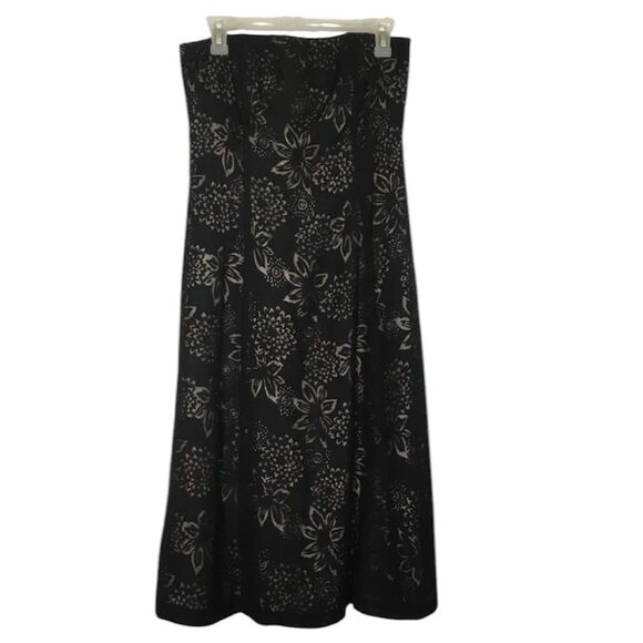 WHBM CUTOUT FLORAL EYELET STRAPLESS WYMSYGOTH ROMANTIC COCKTAIL DRESS 6 - Picture 1 of 8